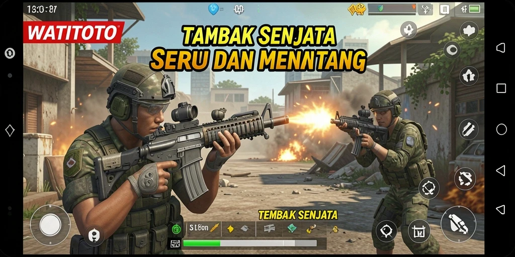 Tampilan antarmuka WATITOTO yang dinamis dan menarik.