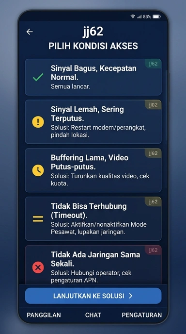 Tampilan link alternatif jj62